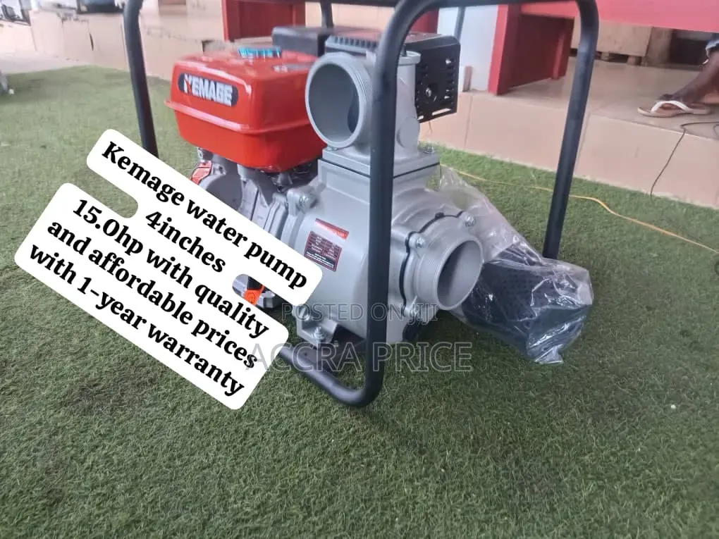 Kemage Petrol Water Pump Quality Durable Water Pump Affordable Price