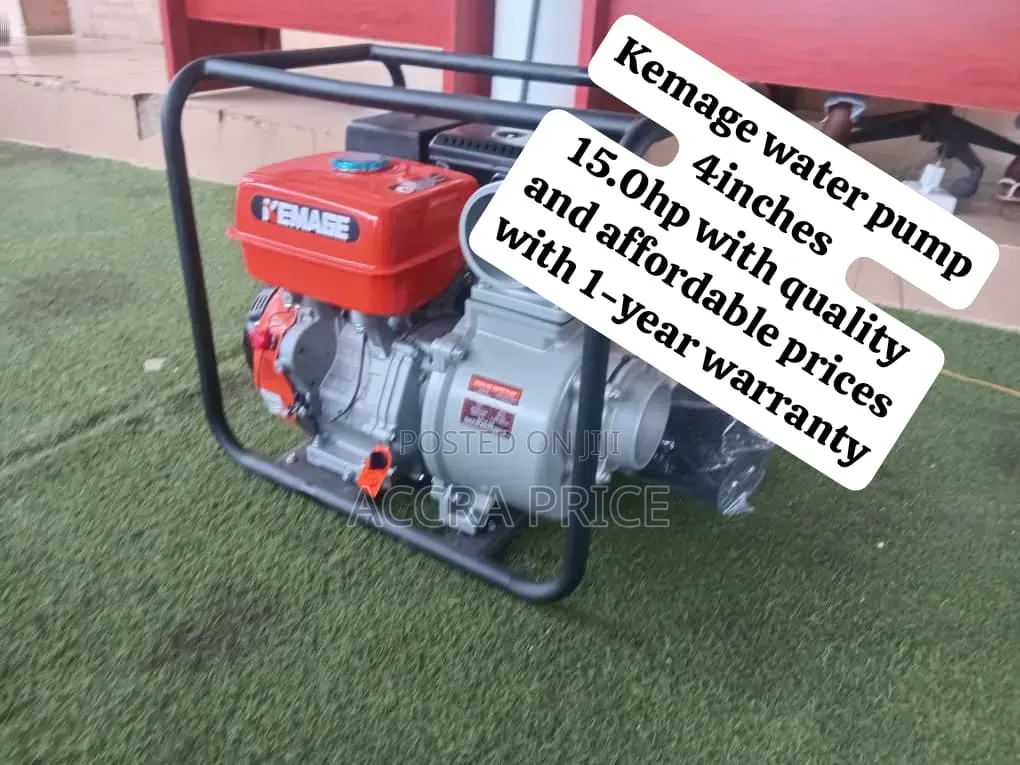 Kemage Gasoline Water Pump – Efficient Pump for Farms, Irrigation
