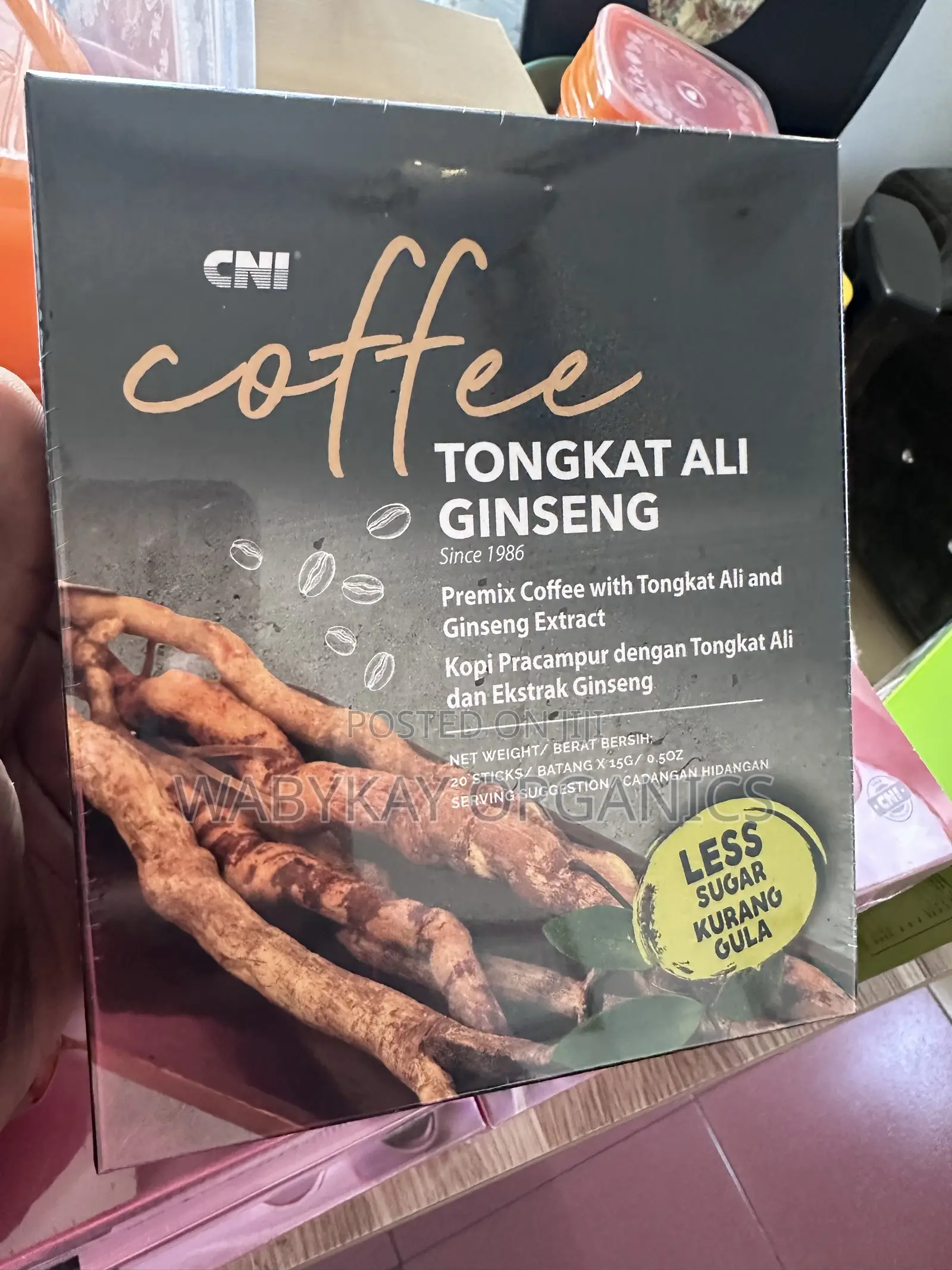 Tongart Ali + Ginseng Coffee Extract