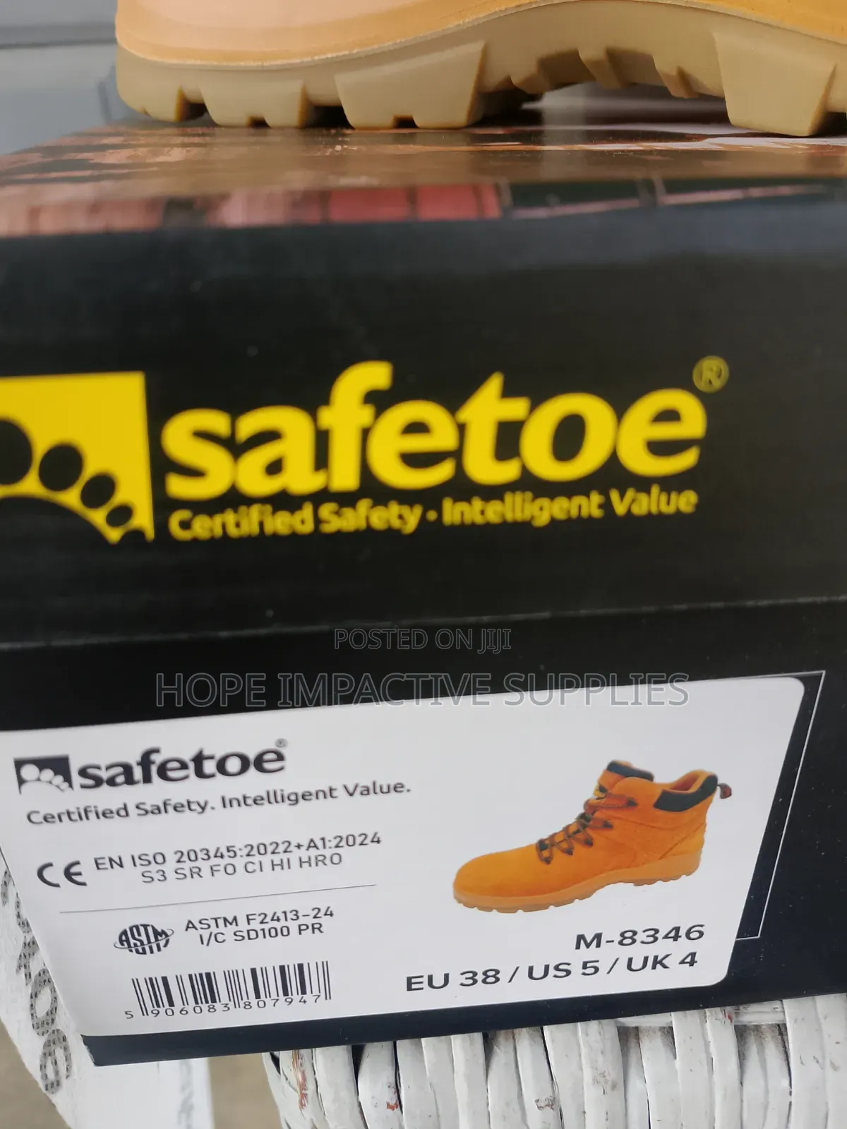 New Quality Safetoe Boot.