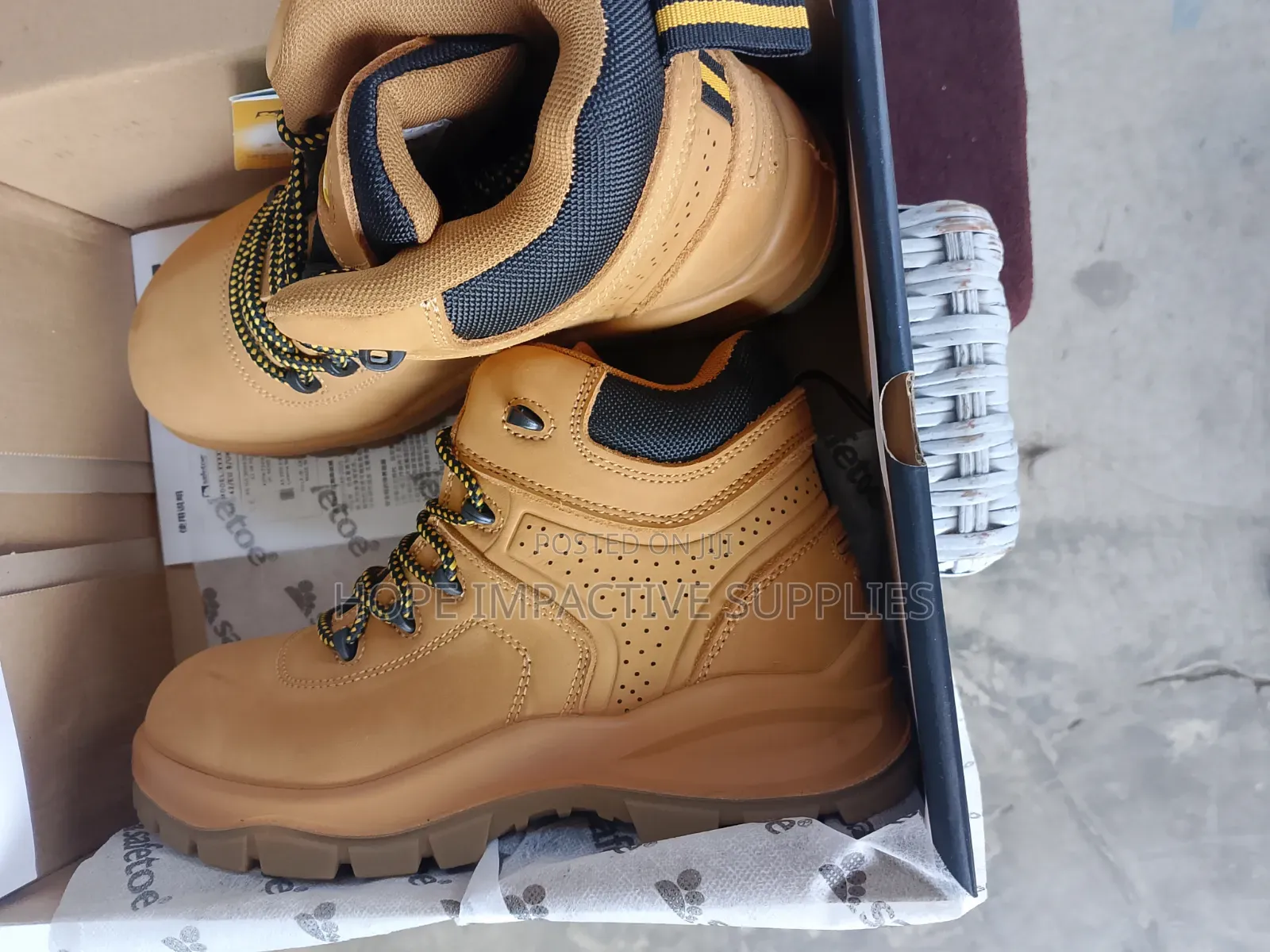 New Quality Safetoe Boot.