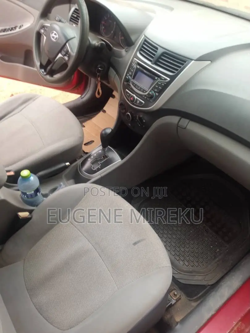 Hyundai Accent 2013 Red