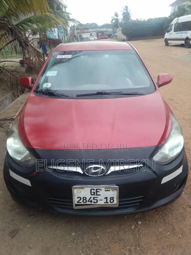 Hyundai Accent 2013 Red