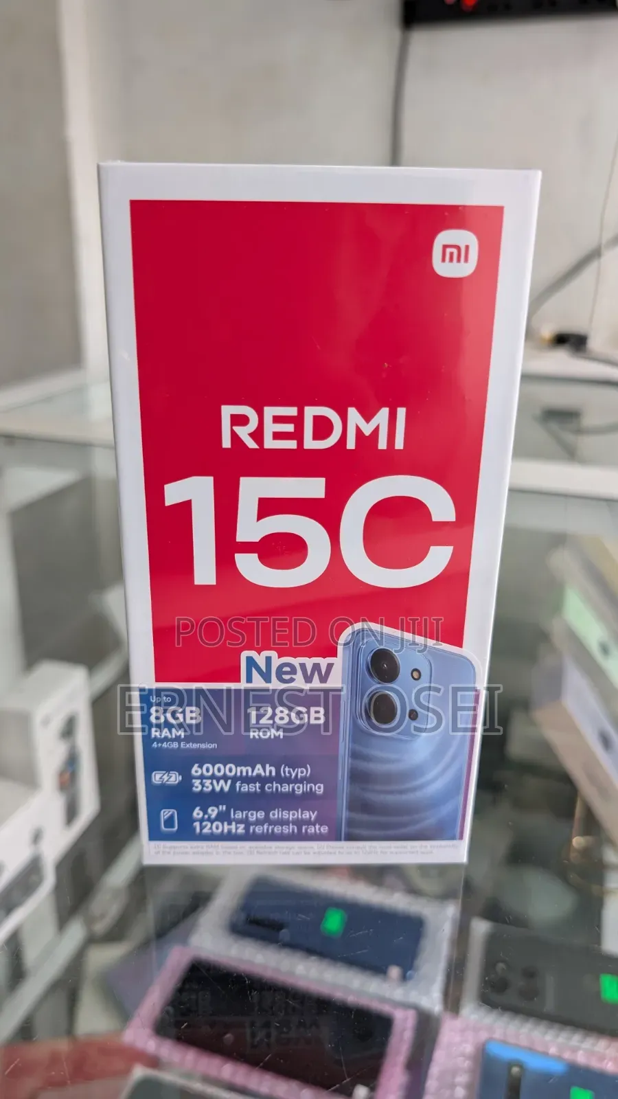 New Xiaomi Redmi 15C 128 GB Red