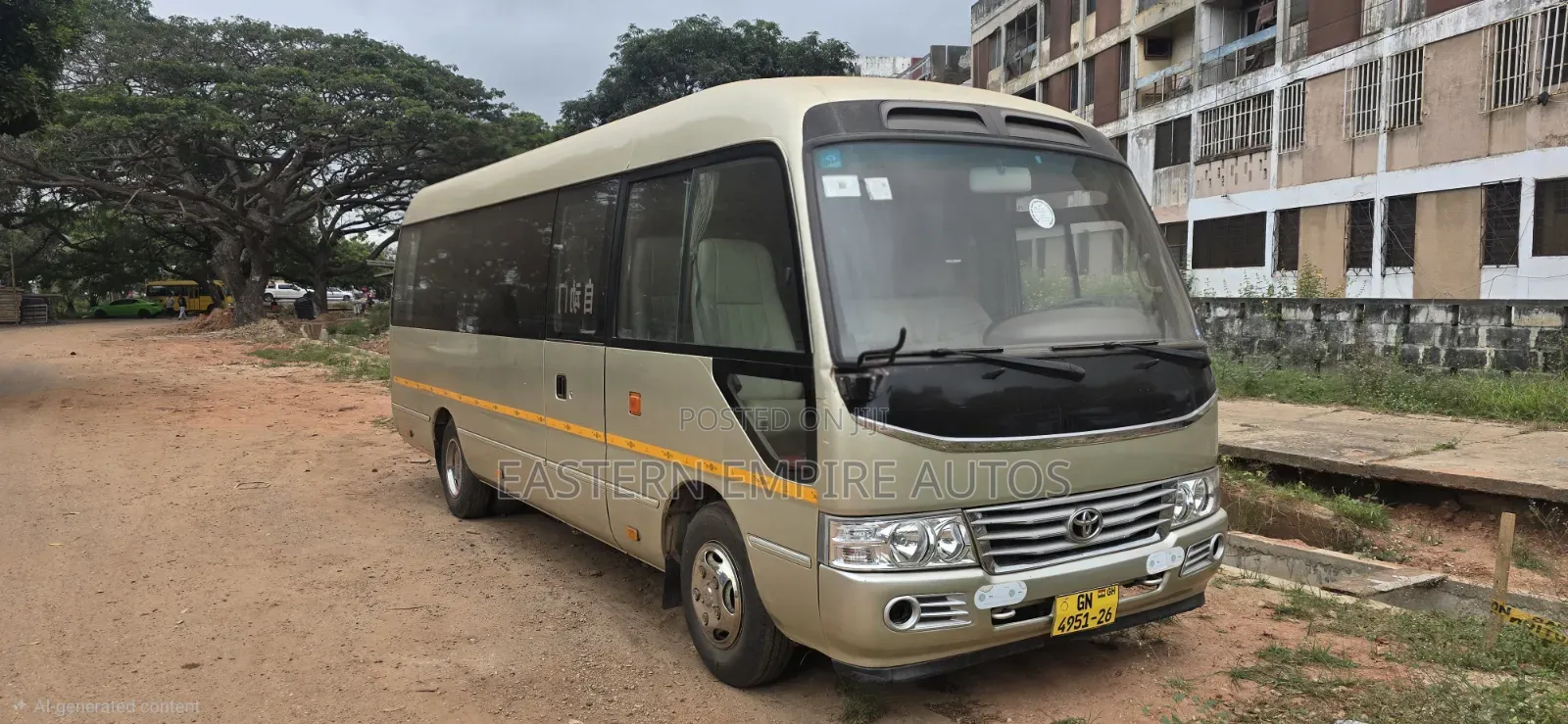 Toyota Coaster 2016 Gold