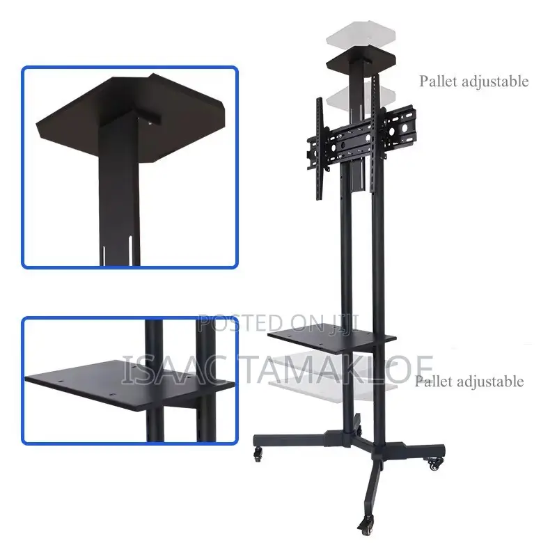 Thick Mobile TV Stand 32-70 Inches