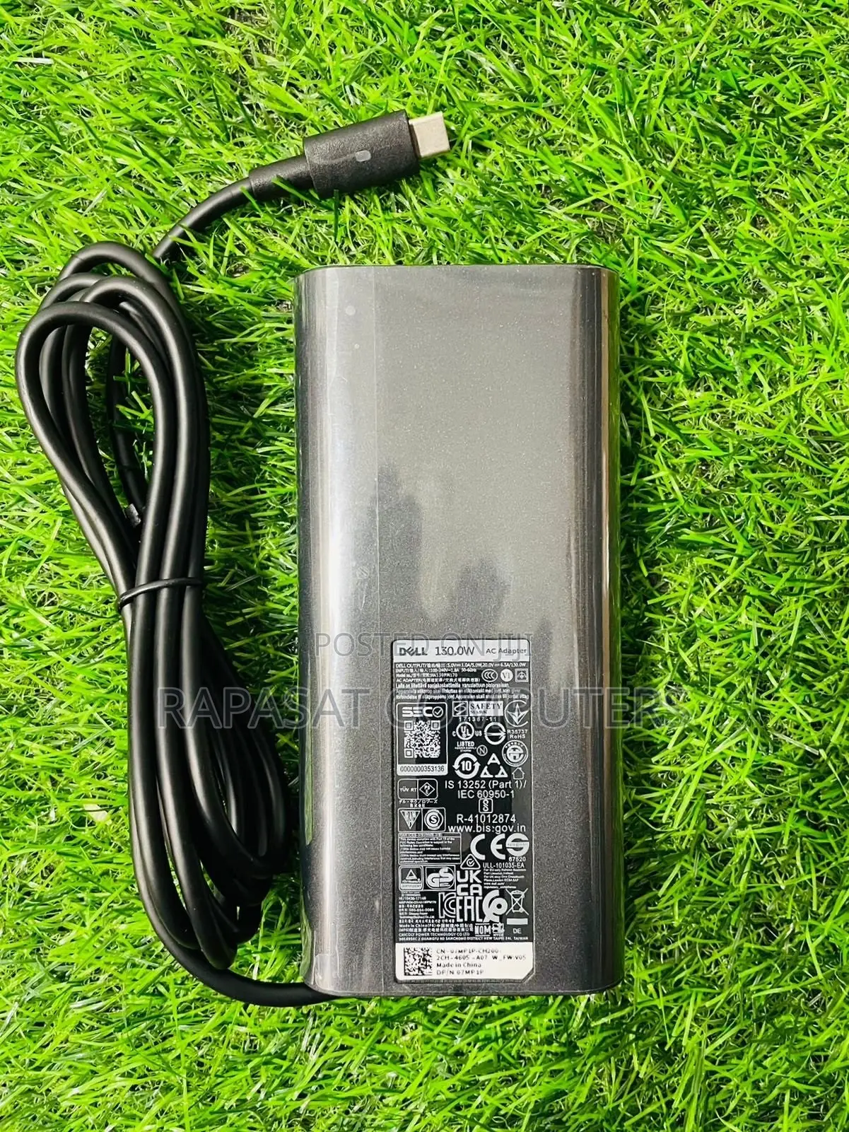 Genuine Dell 20v 6.5a 130w Type C Adapter