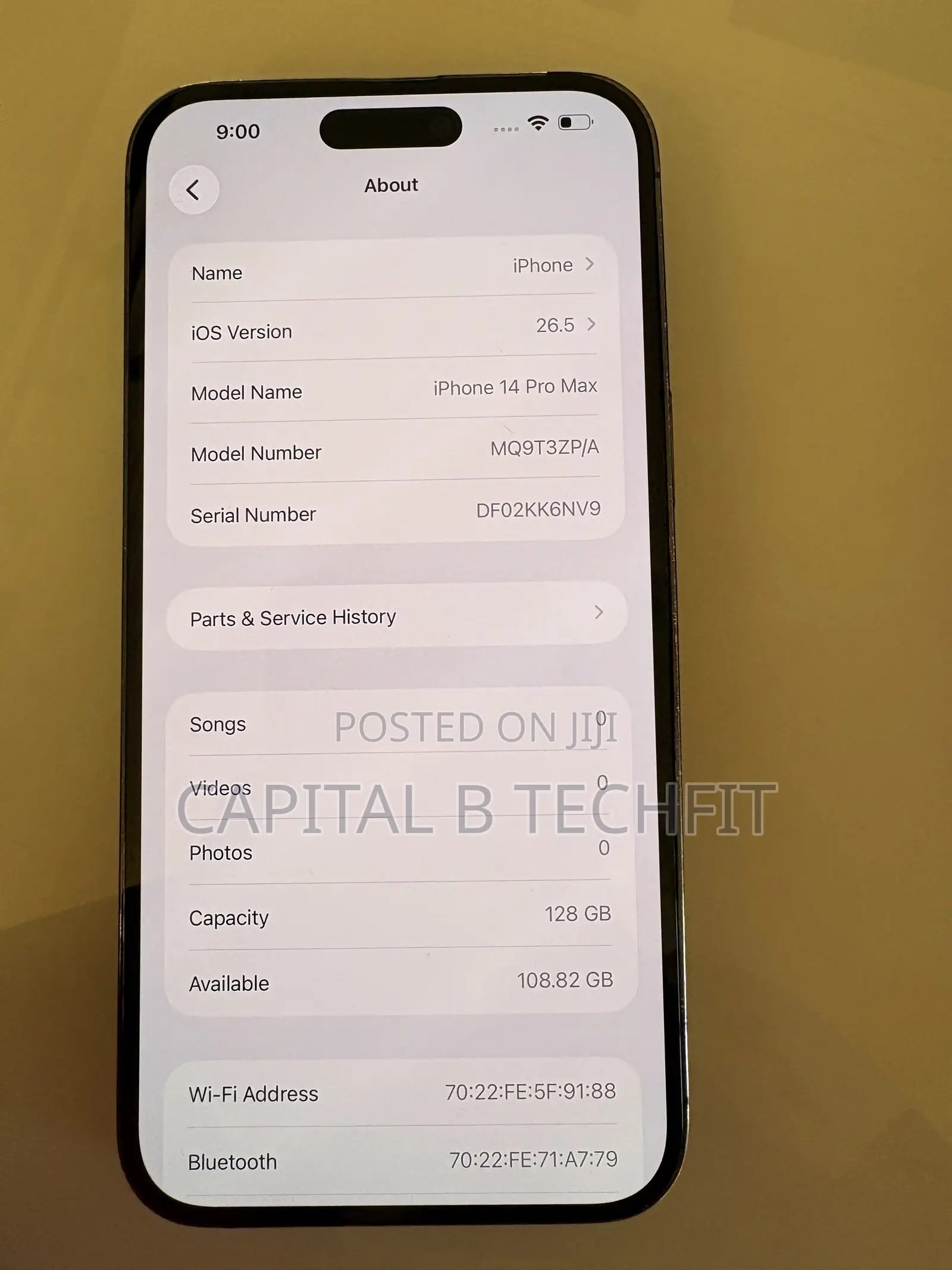 Apple iPhone 14 Pro Max 128 GB Gray