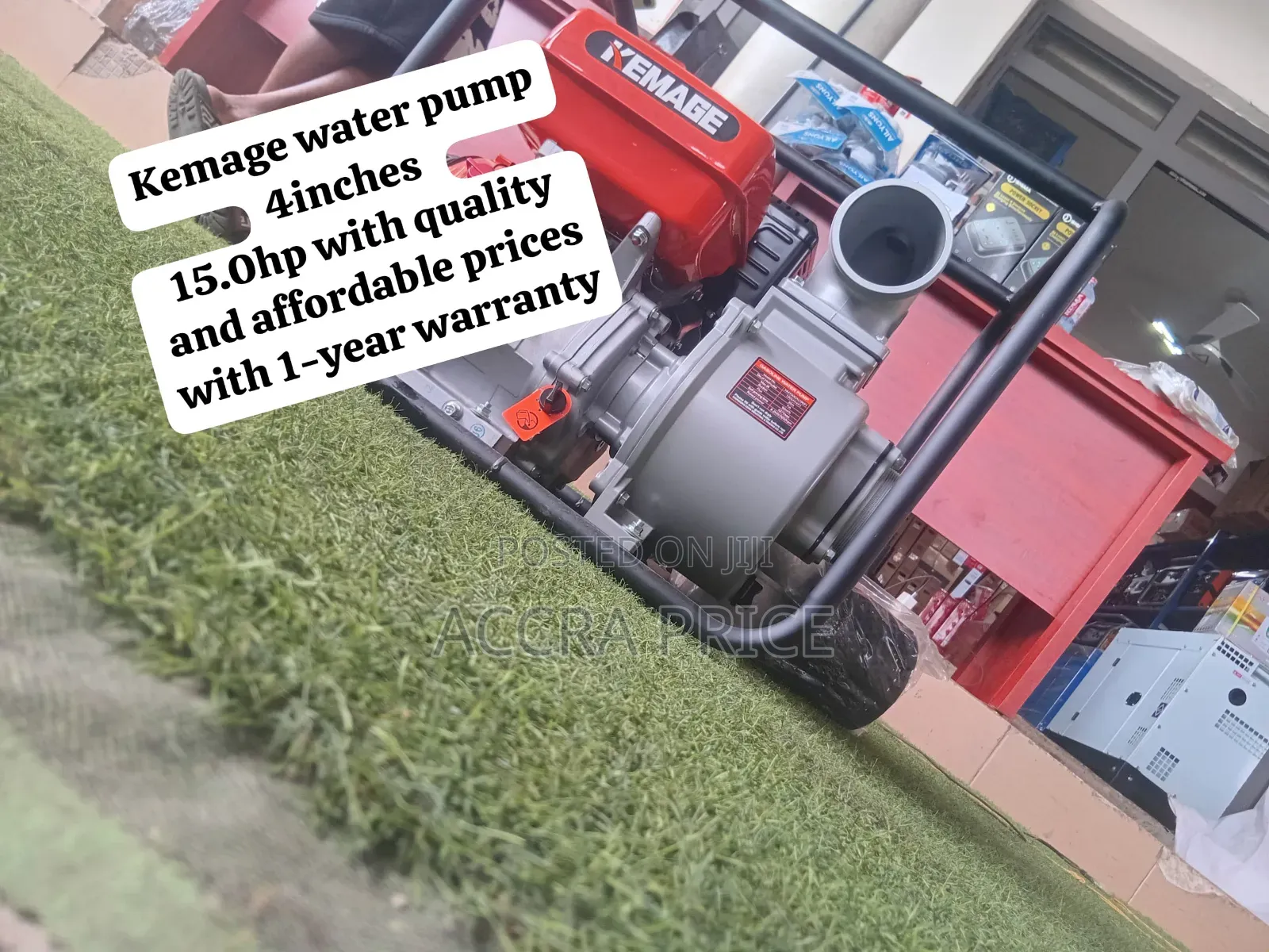 Kemage Petrol Water Pump Reliable Water Pump Machine for Agricultural