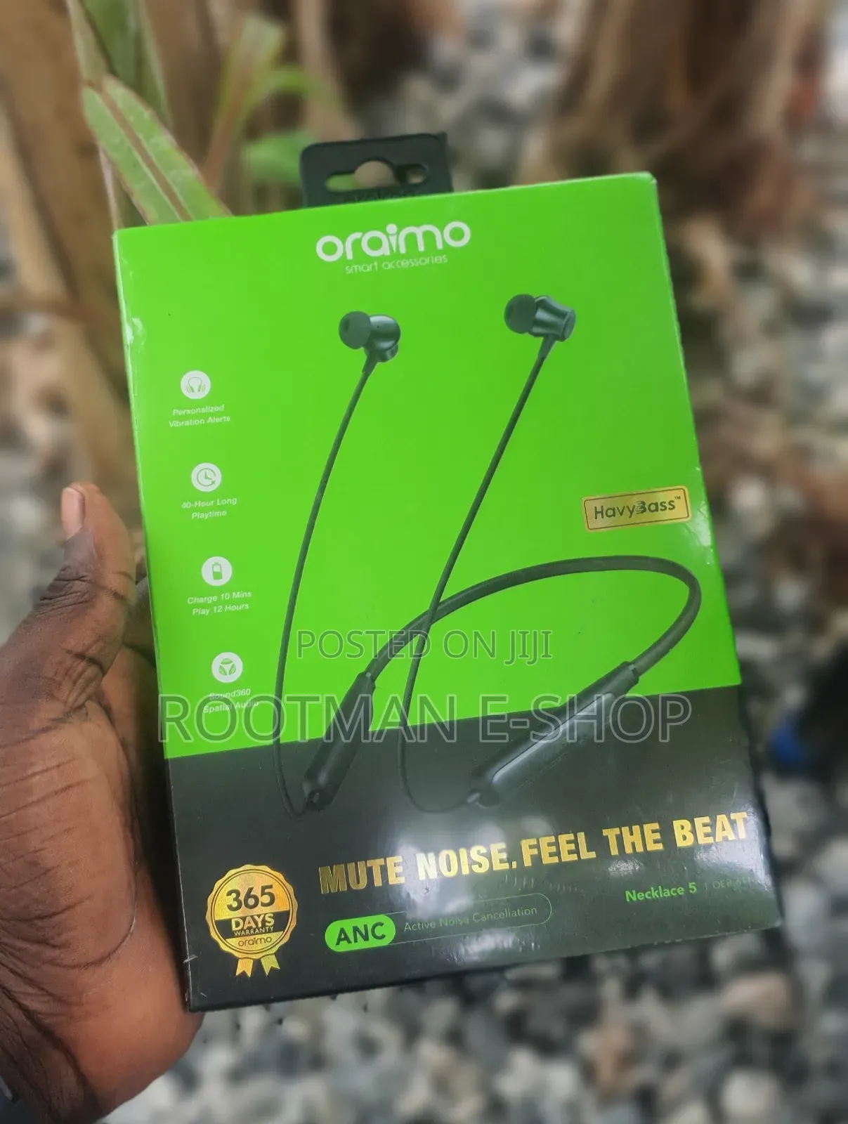 Oraimo Necklace 5 Oraimo Necklace 5 ANC Neckband Earphones