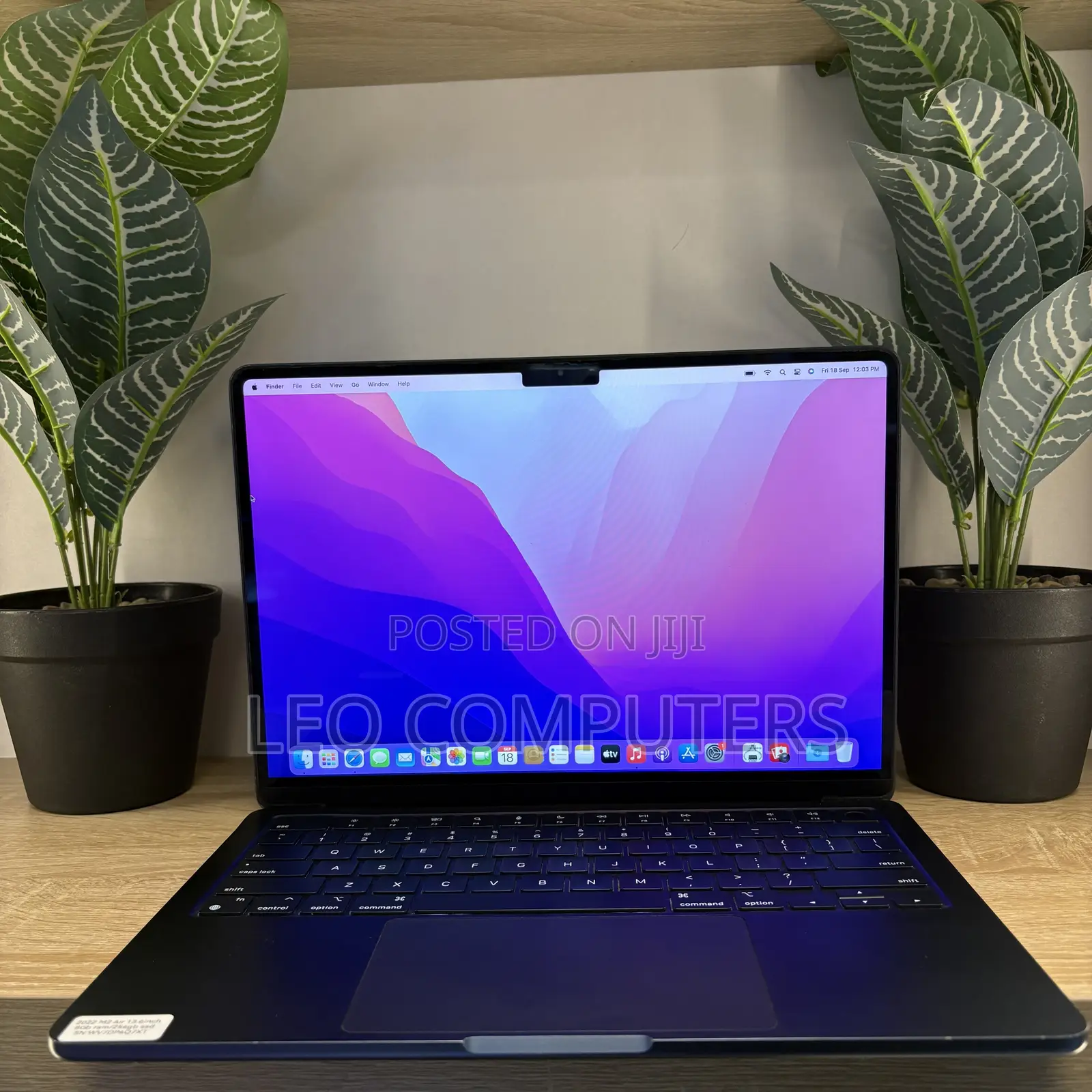 Laptop Apple MacBook Air 2022 M2 8GB Apple M2 SSD 256GB