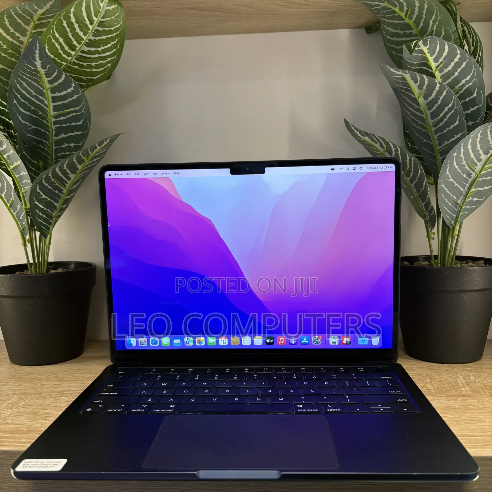 Laptop Apple MacBook Air 2022 M2 8GB Apple M2 SSD 256GB