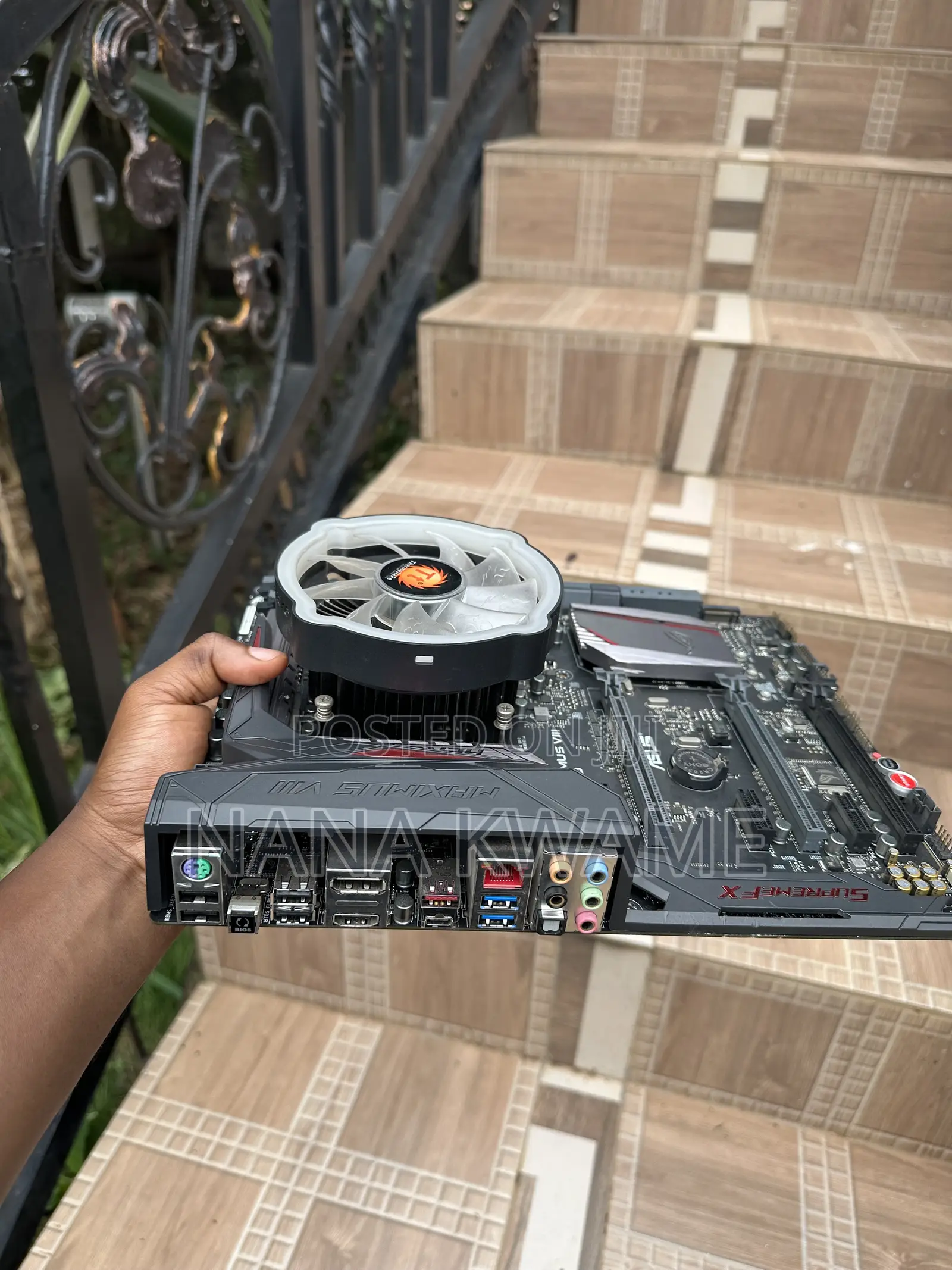 ASUS Maximus VIII Hero+ I7 Cpu+ Thermaltake RGB CPU Cooler