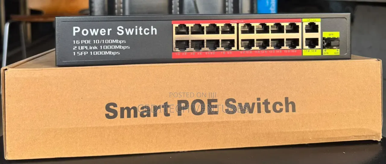 Network Switch POE 16 Port