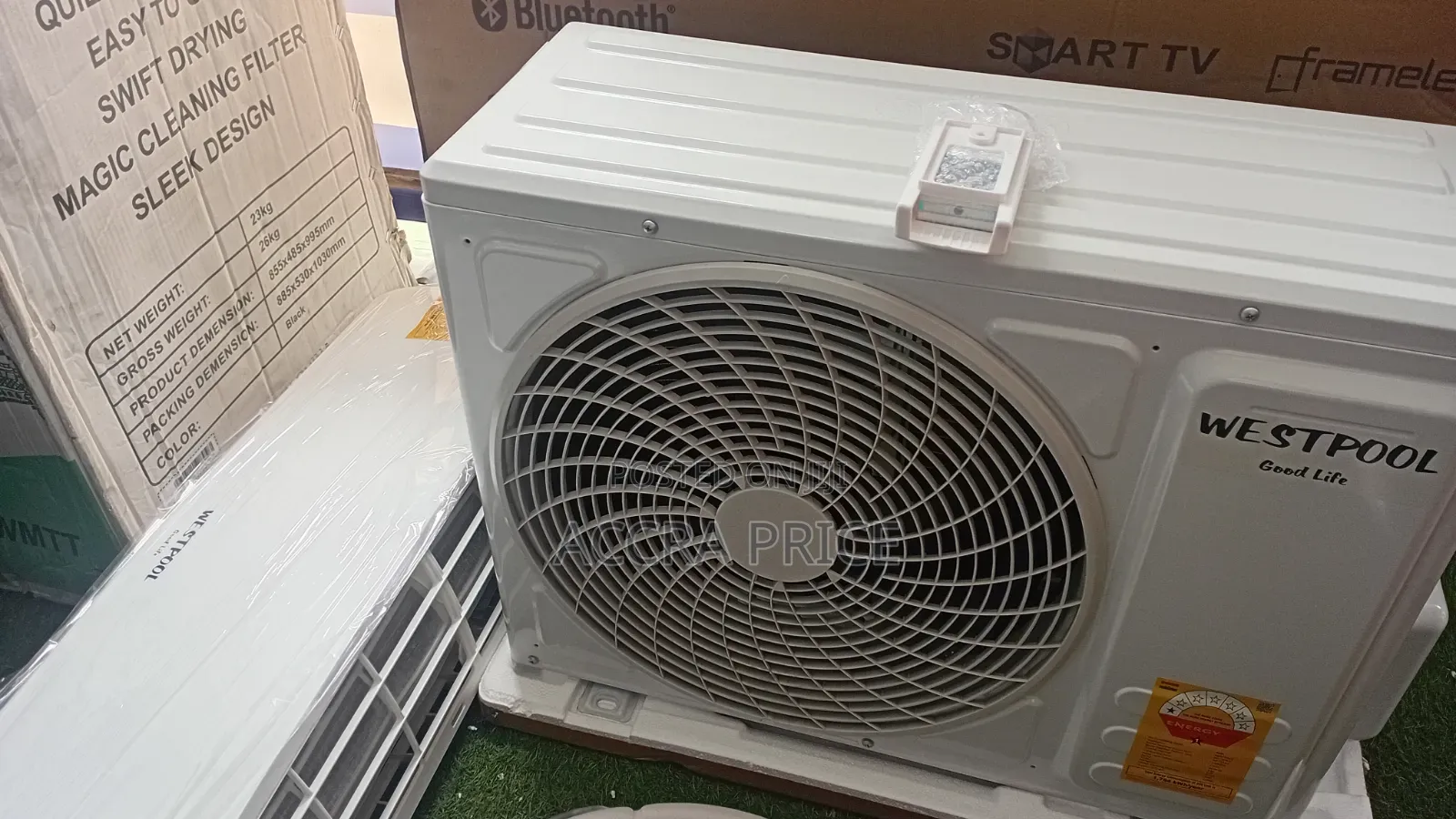 Graced Amongst Air Conditioners, Westpool 1.5hp Air Conditioners