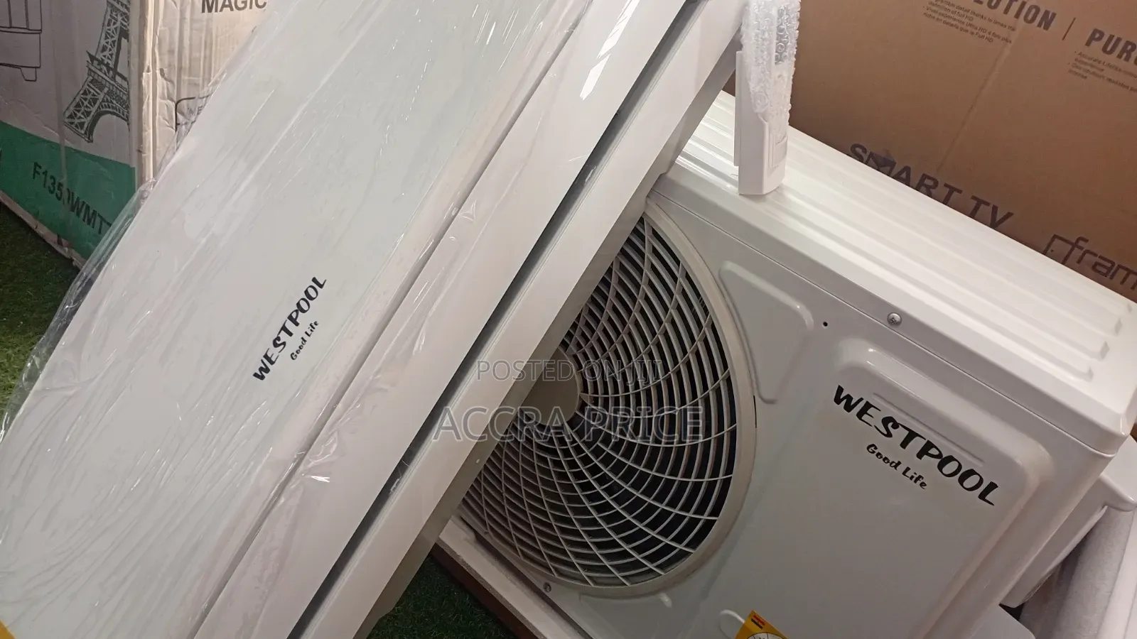 Sleek Demure Air Conditioners, Westpool 1.5hp Air Conditioners
