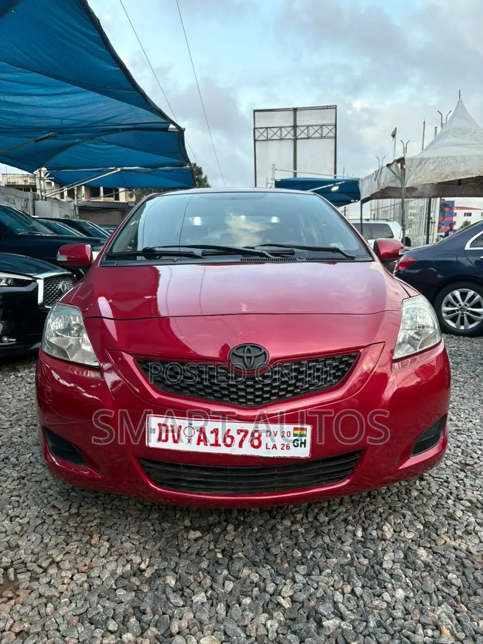 Toyota Yaris 2012 Red