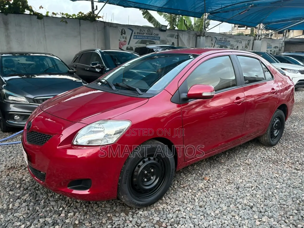 Toyota Yaris 2012 Red