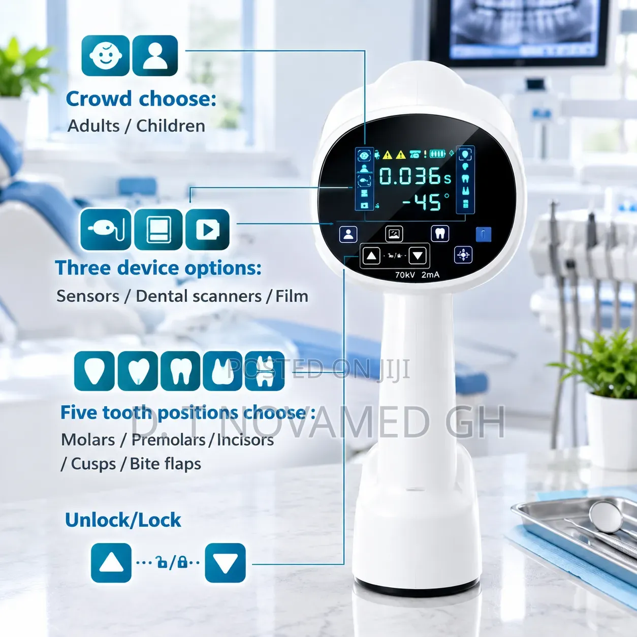 Dental X-Ray Machine Table Top