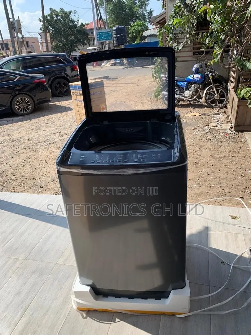 Recommend Quality ~ TCL TopLaod 18kg (Dark-Grey) WashingMachine