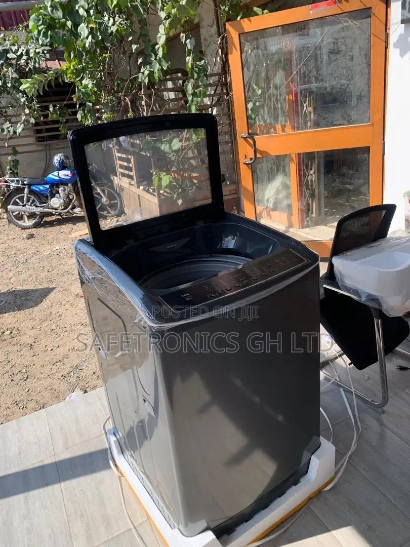 Recommend Quality ~ TCL TopLaod 18kg (Dark-Grey) WashingMachine