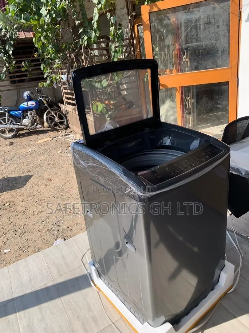 Purchase Optimized ~~ 18kg TopLod (Dark-Grey) TCL WashingMachine
