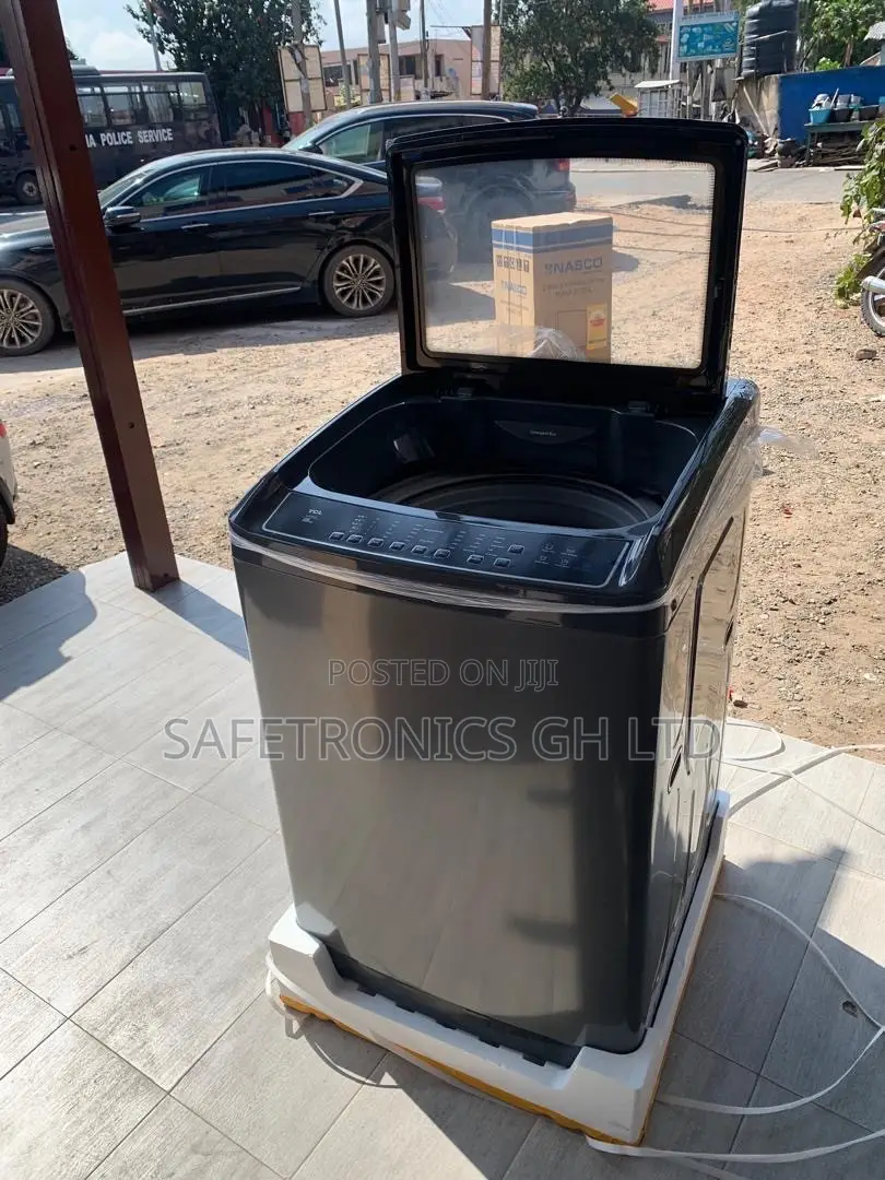 Purchase Optimized ~~ 18kg TopLod (Dark-Grey) TCL WashingMachine