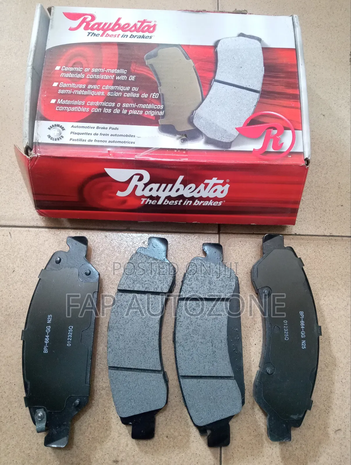 Genuine Ceramic Raybestos Chevy Silverado, Escalade Brake Pad From USA