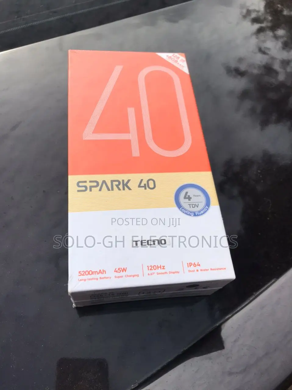 New Tecno Spark 40 256 GB Black