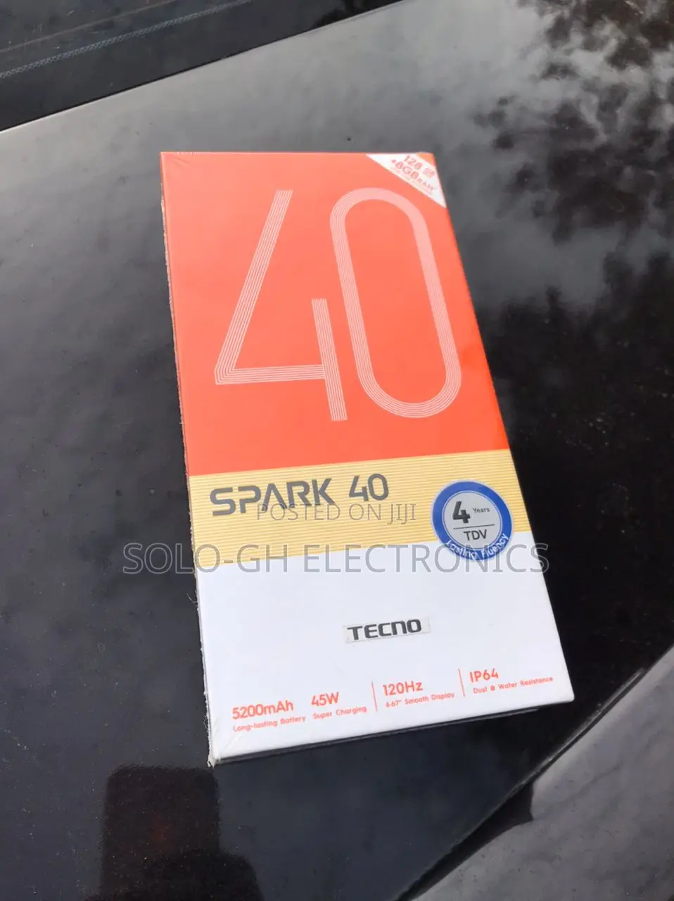 New Tecno Spark 40 256 GB Black