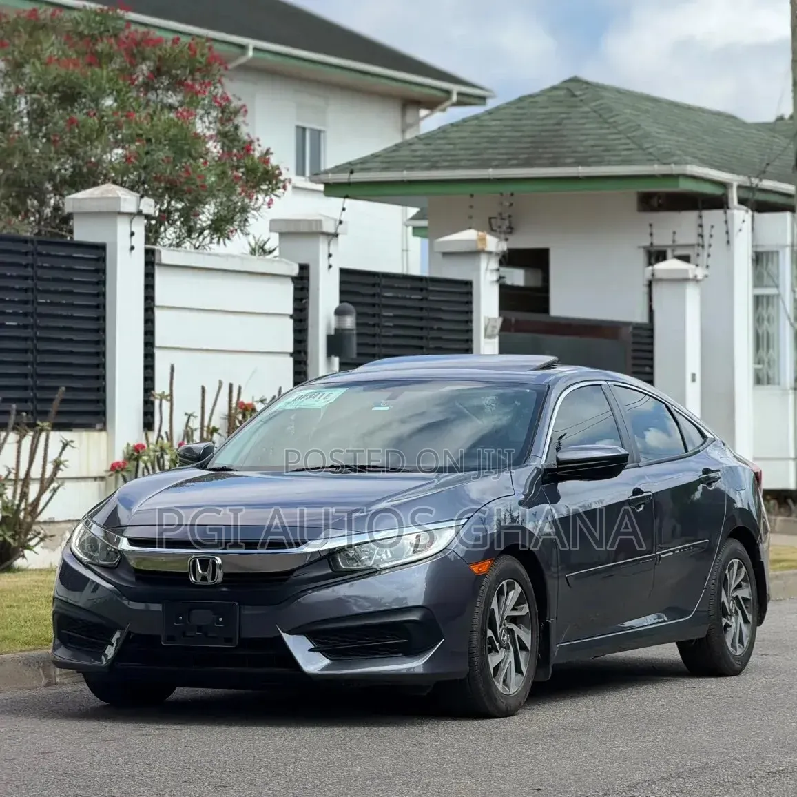 Honda Civic EX-L 4dr Sedan (1.5L 4cyl) 2017 Gray