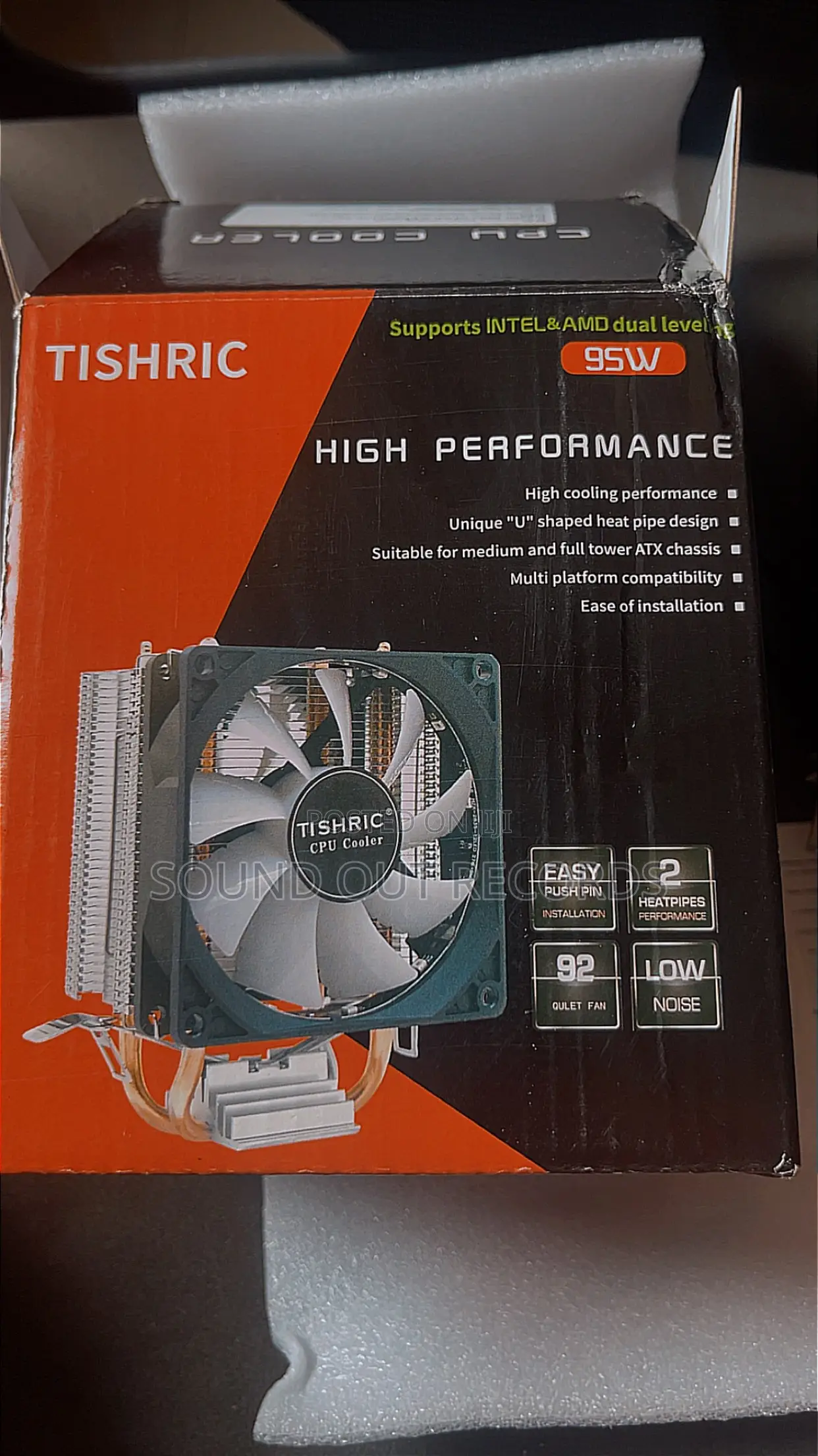 Tishric RGB Cpu Cooler