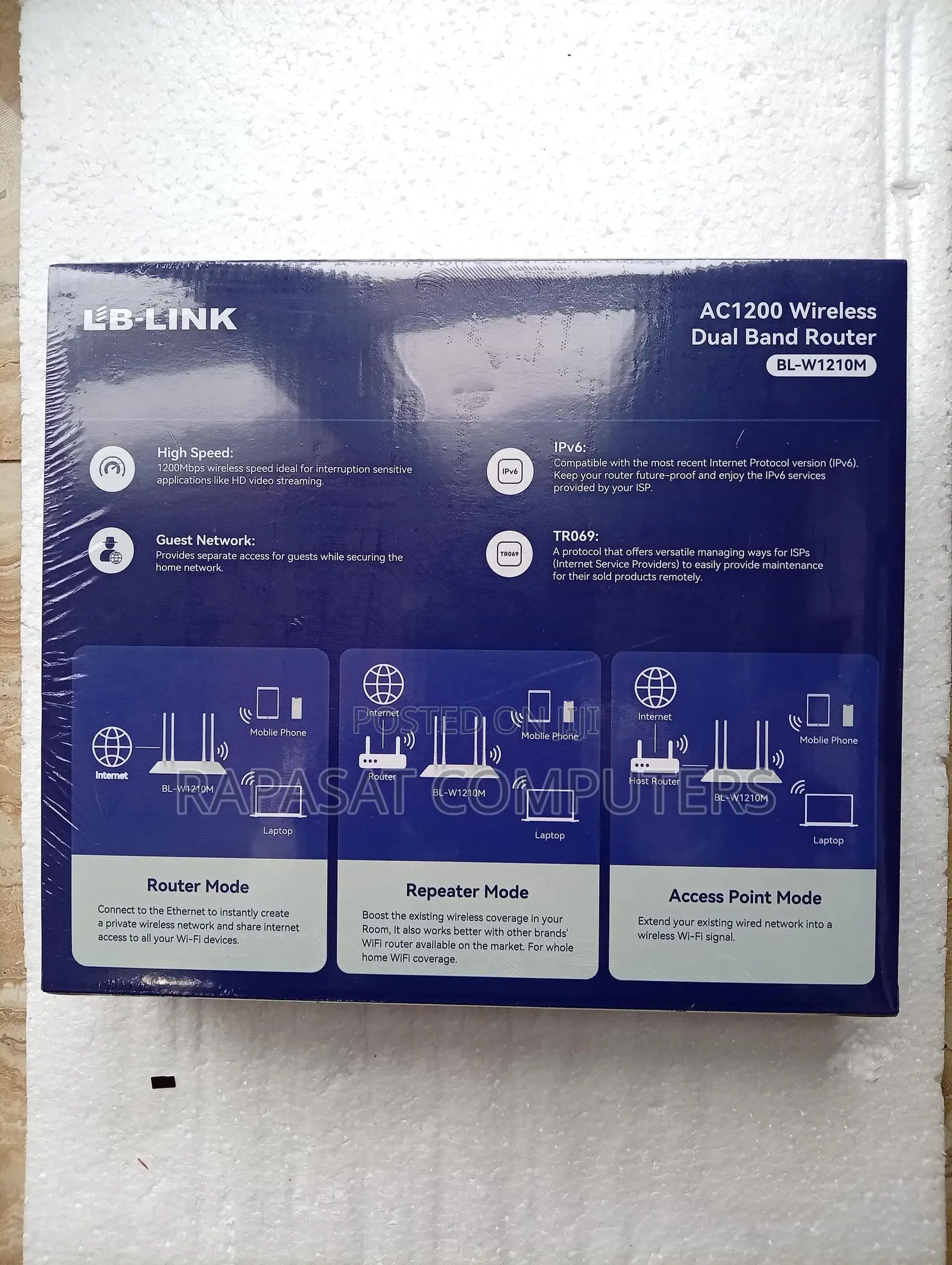 Lblink Ac1200 Wireless Dual Band Router Bl-W1210m