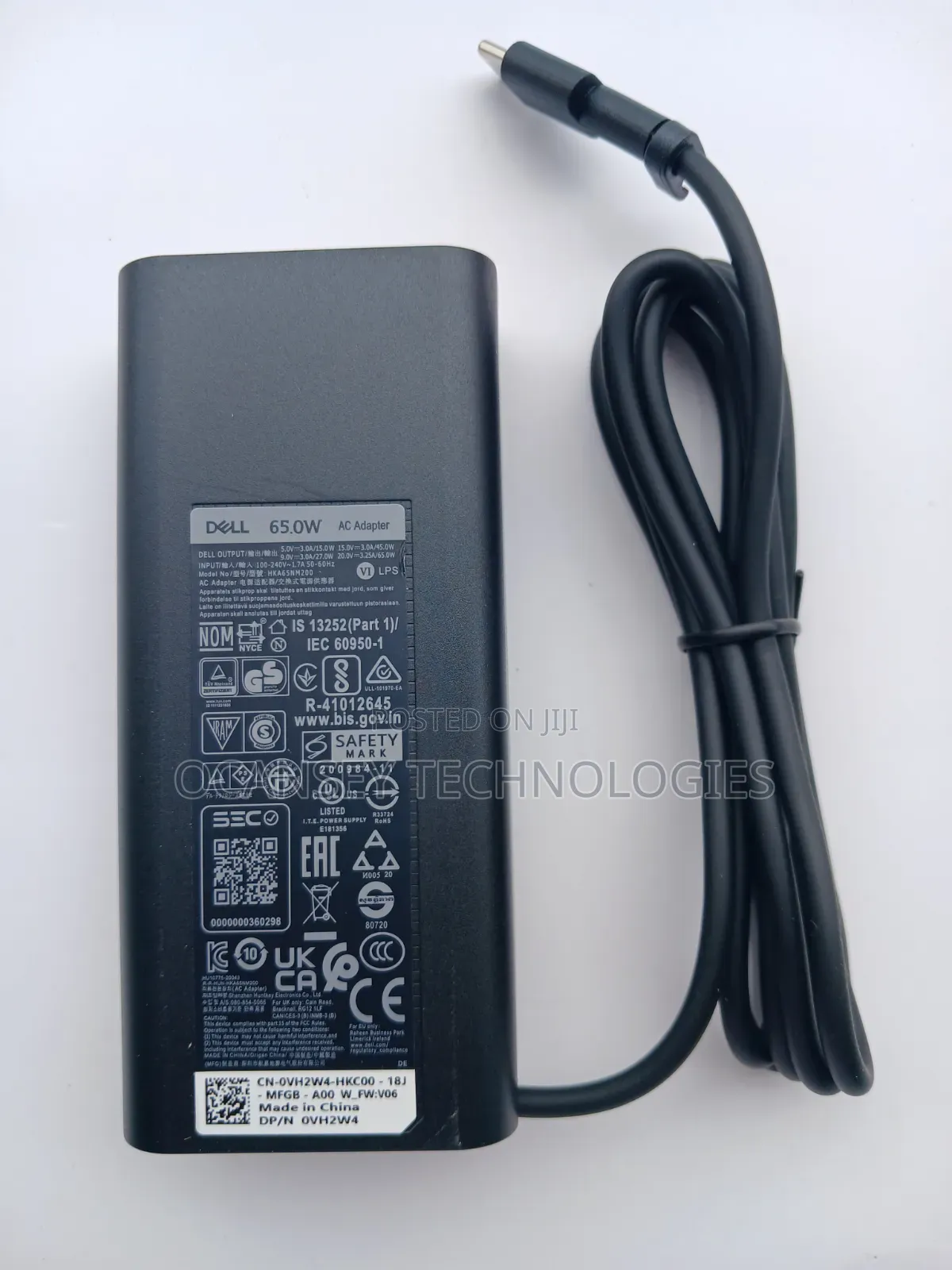 Original Dell 65W Type-C Laptop Charger