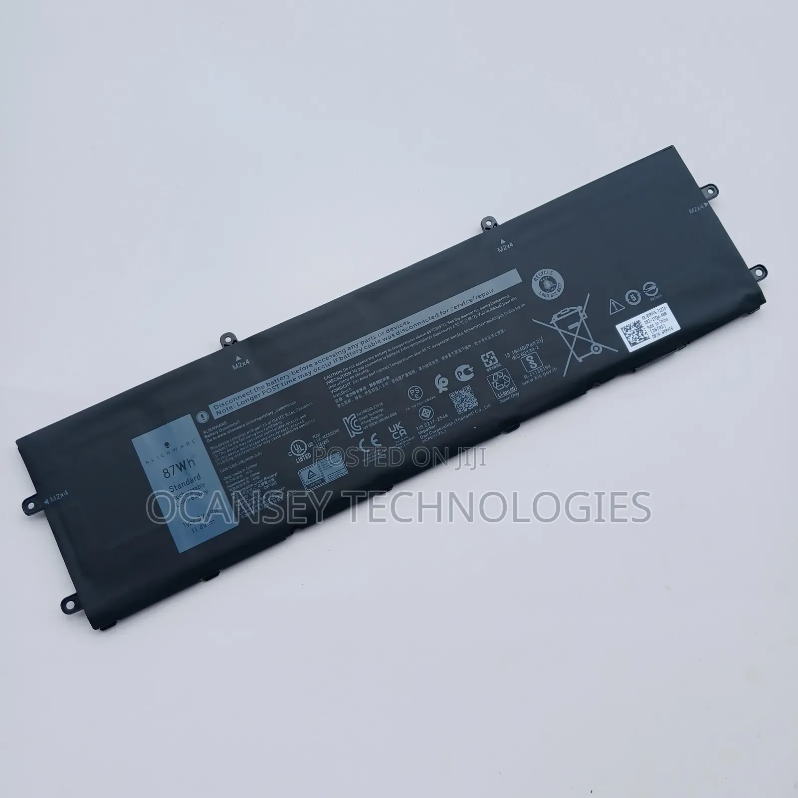 Original Dell DWVRR Battery for Alienware X15 R2 Series