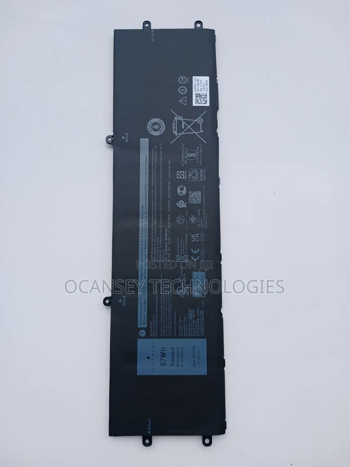 Original Dell DWVRR Battery for Alienware X15 R2 Series