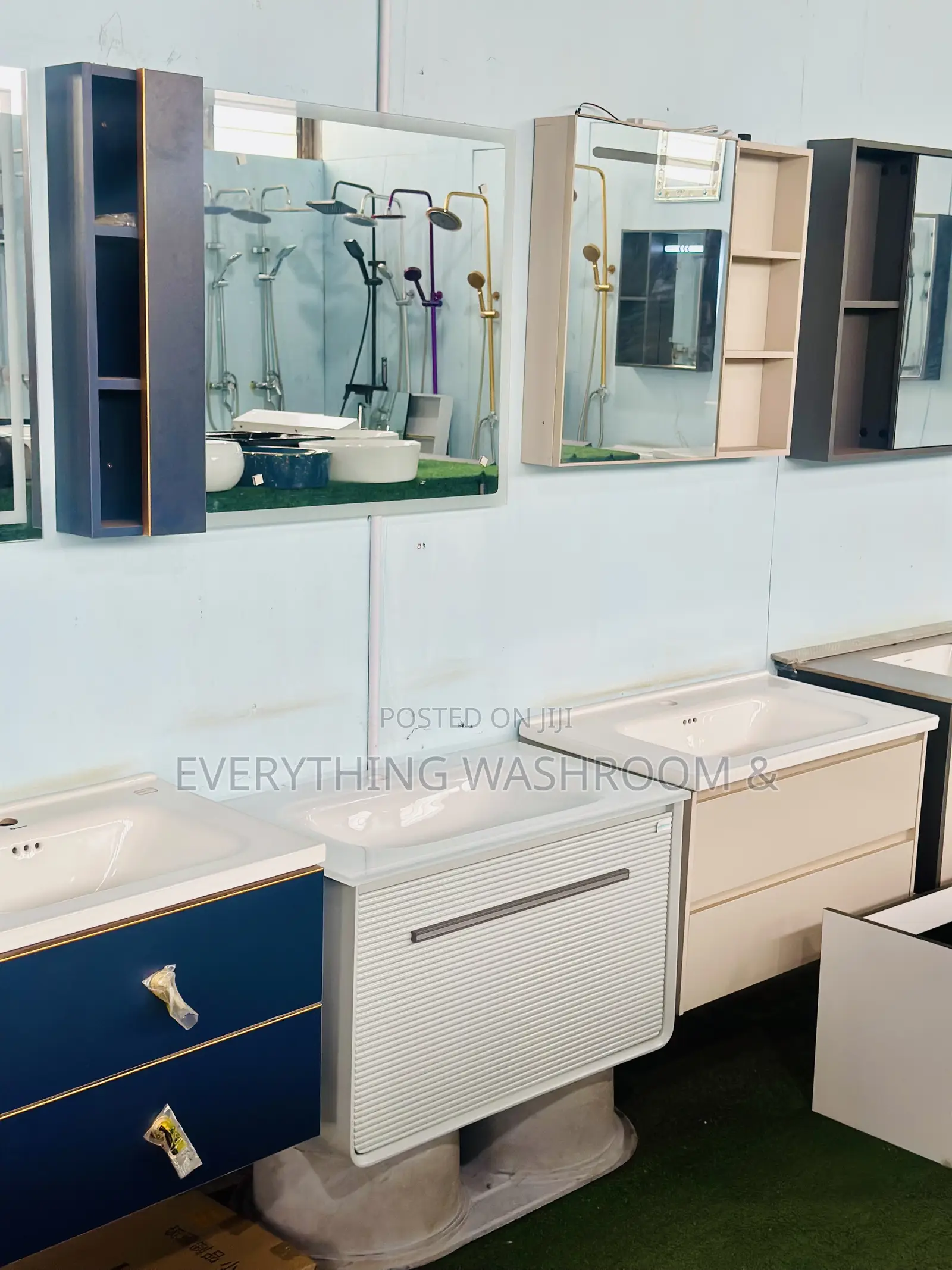 Cabinet Basin With LED Light(80cm)