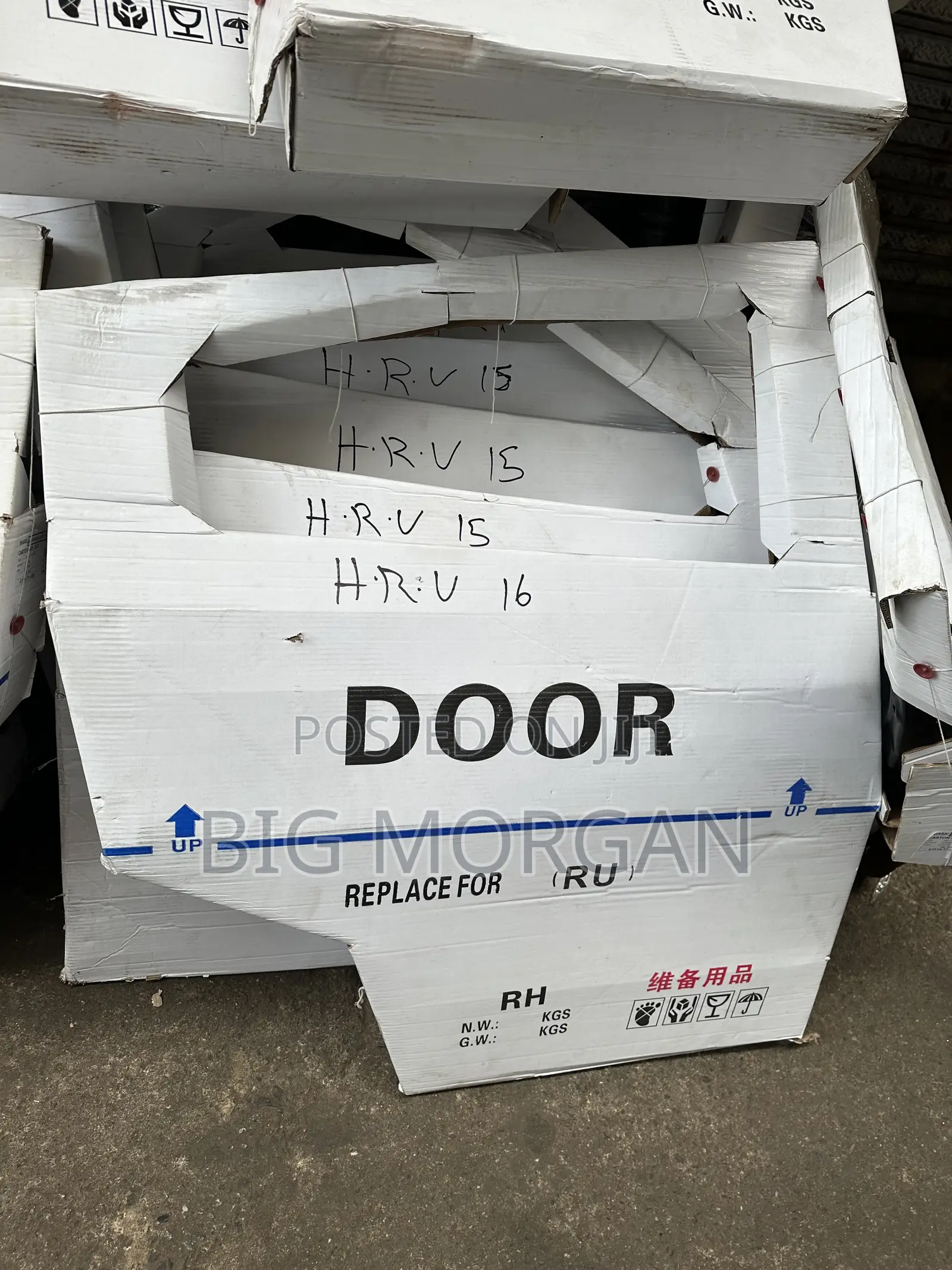 Honda HRV 2015 2016 2017 2018 2019 Back Door