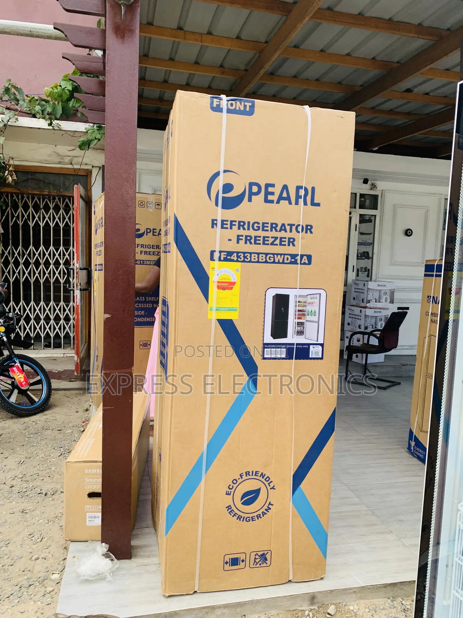 Shop the Pearl 309L Double Door Refrigerator (PF-433 Bottom-Freezer