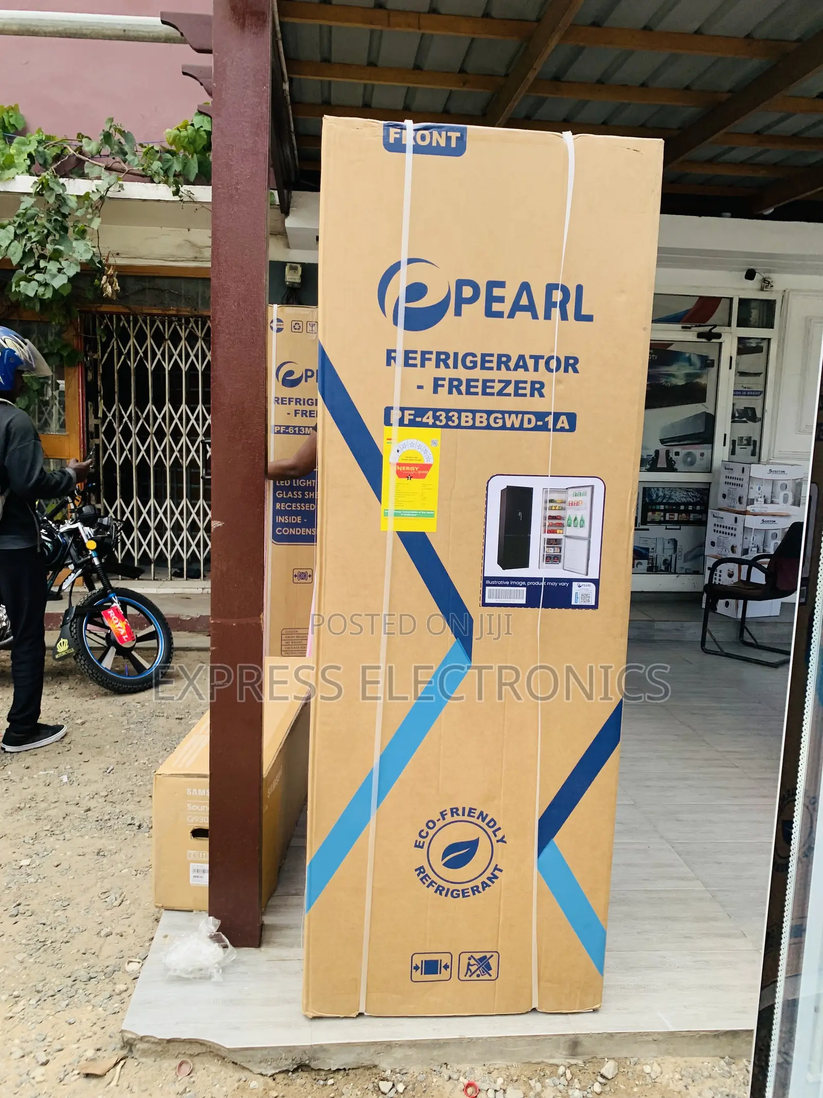 Shop the Pearl 309L Double Door Refrigerator (PF-433 Bottom-Freezer