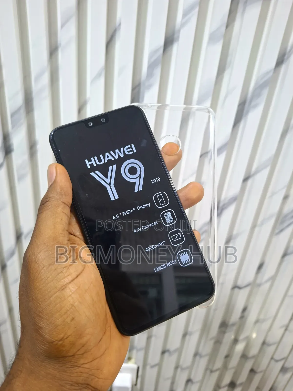 New Huawei Y9 2019 128 GB Black