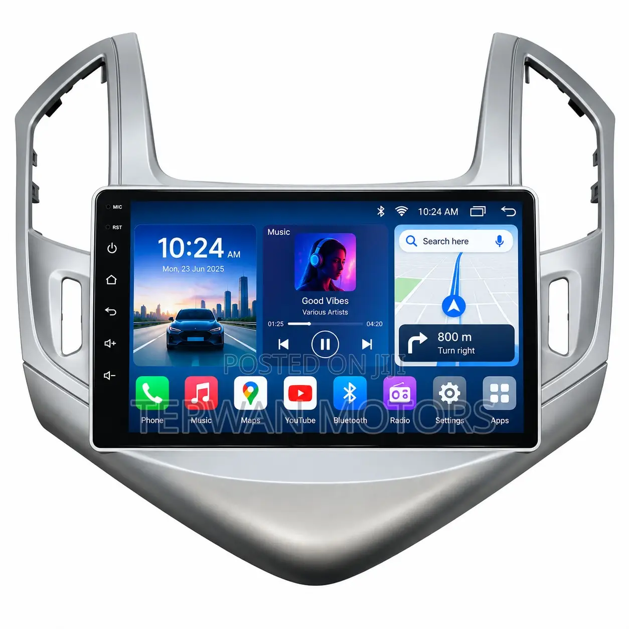 New Android Car Tape for Chevrolet Cruze 2015 to 2016