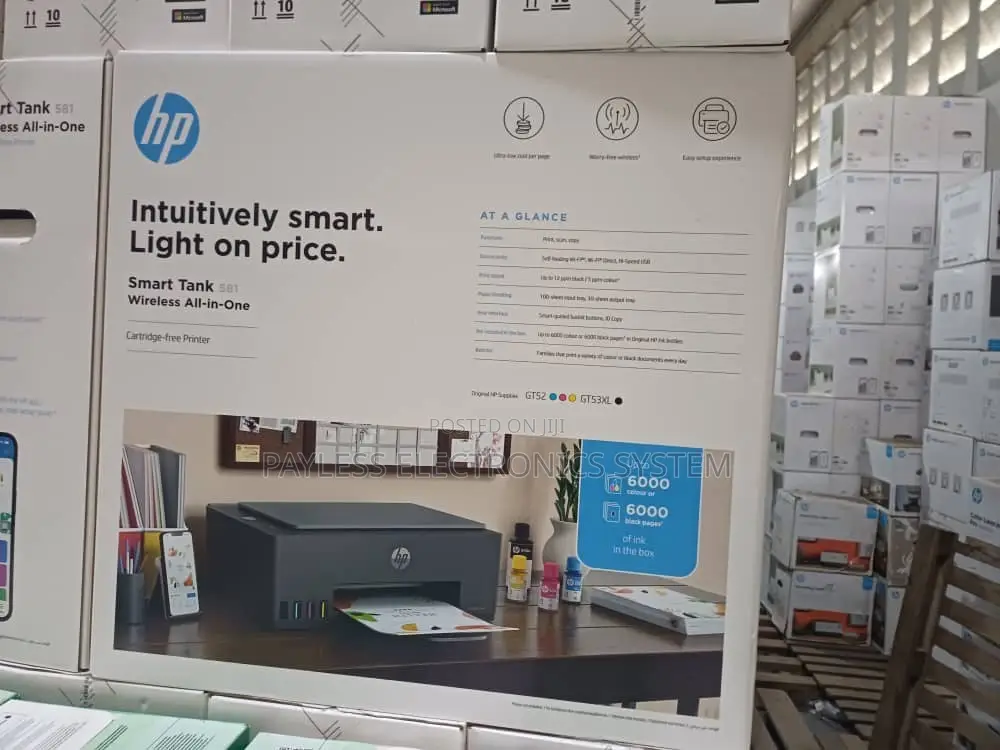 HP Smart Tank 581 Aio Printer
