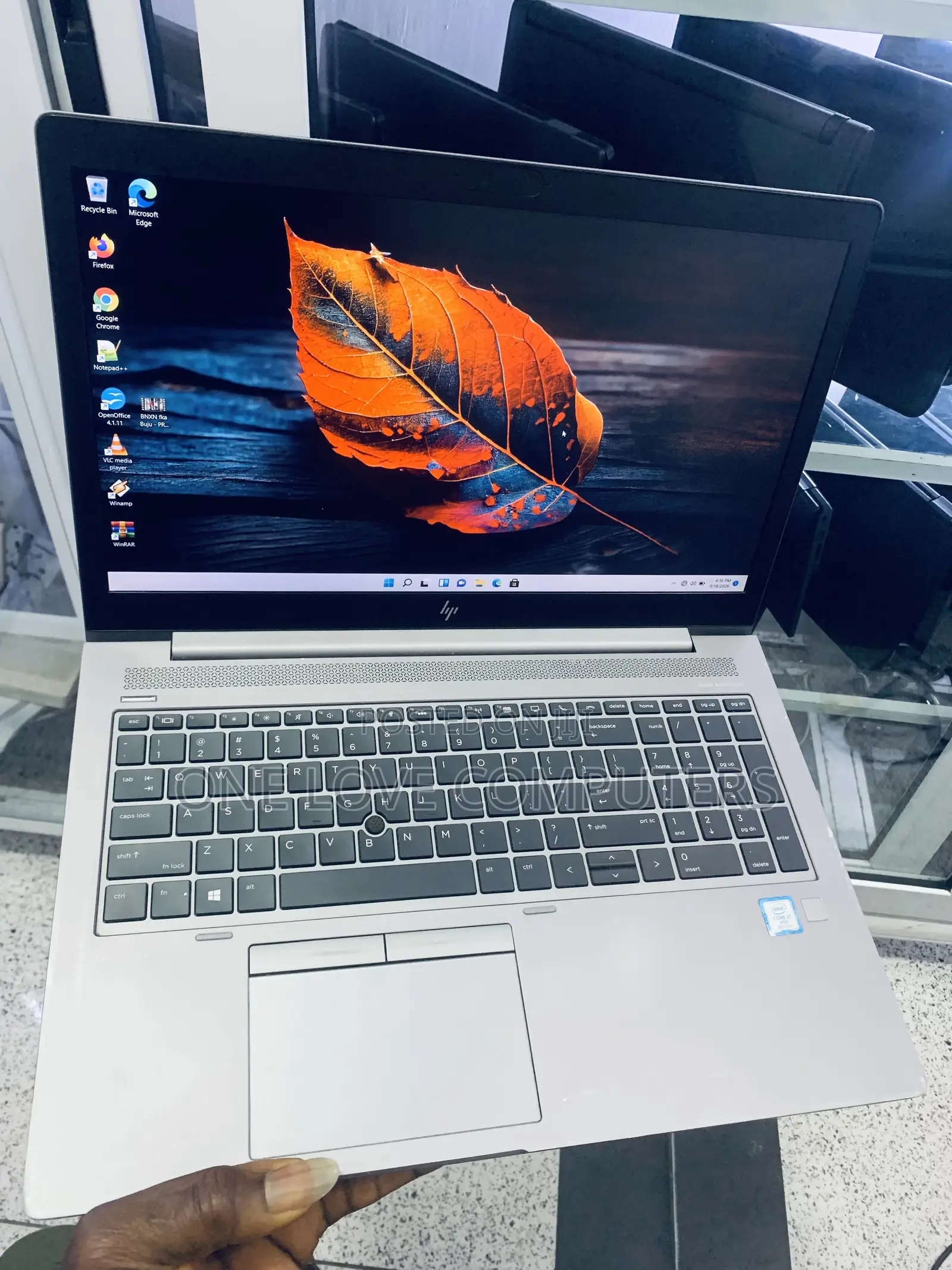 Laptop HP ZBook 15 G5 16GB Intel Core i7 SSD 512GB
