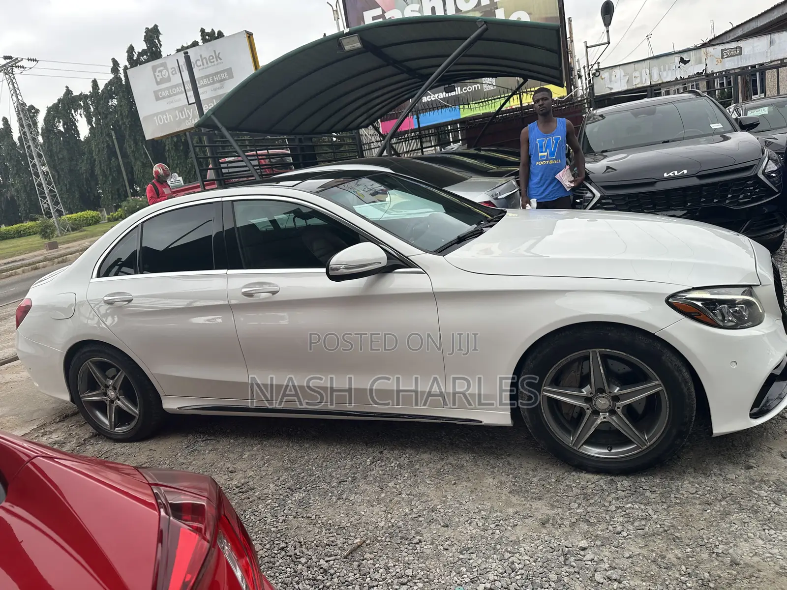 Mercedes-Benz C300 Luxury 4Matic Sedan AWD (2.0L 4cyl 7A) 2016 White