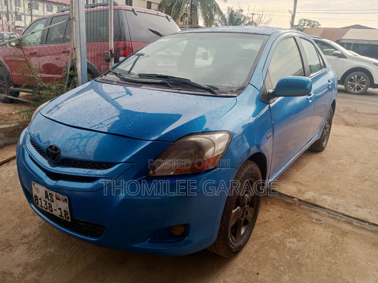 Toyota Yaris 2008 Blue