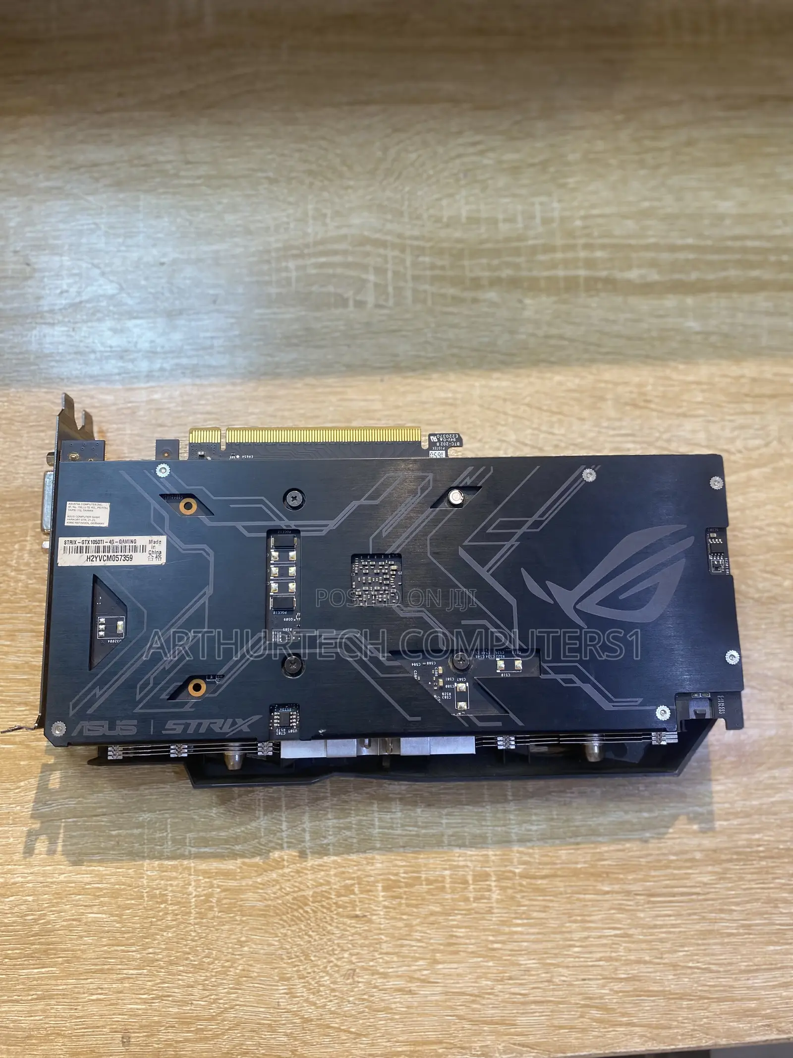 ASUS Strix GTX 1050 Ti 4gb Ddr5 Graphics Card