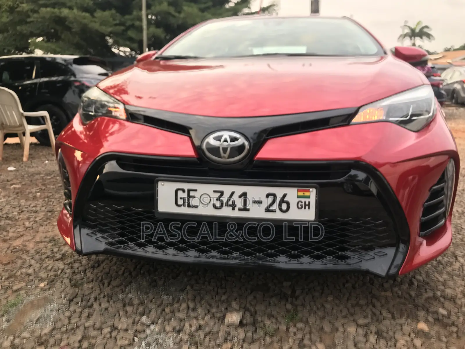 Toyota Corolla XSE (1.8L 4cyl 2A) 2018 Red
