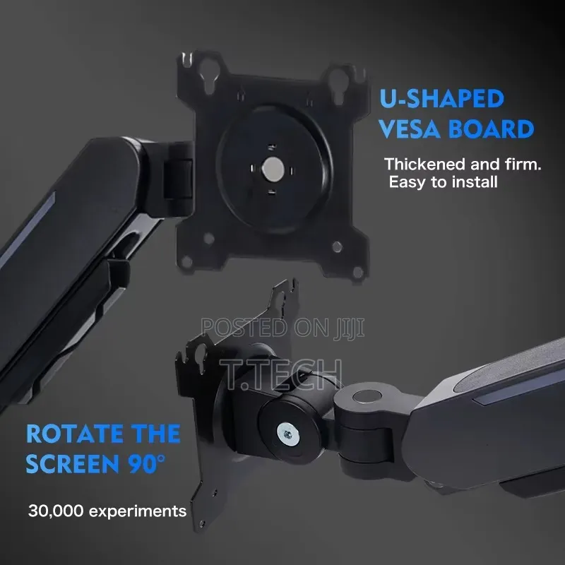 Premium Dual-Arm Mechanical Spring Monitor Arm Stand