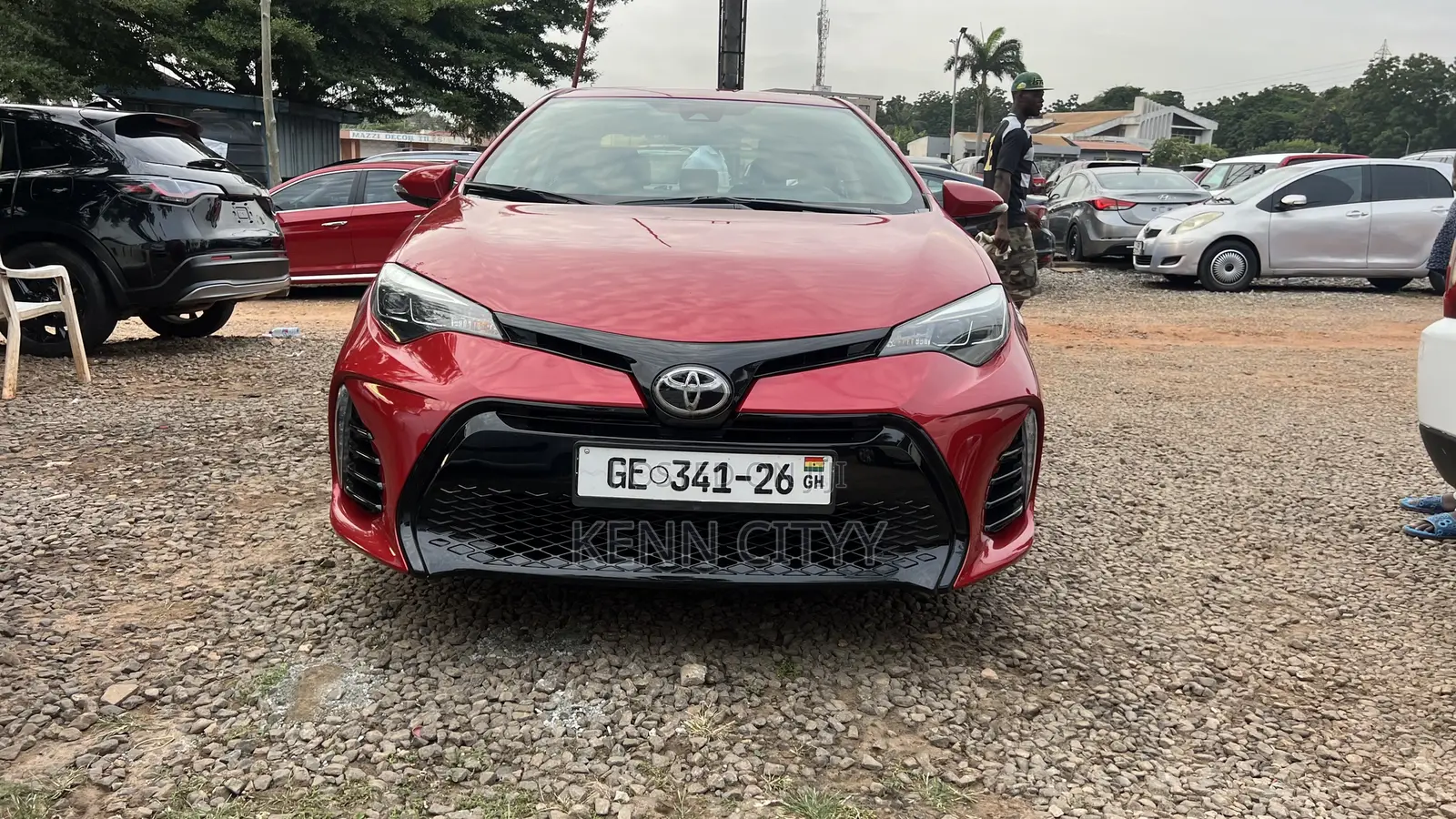 Toyota Corolla XSE (1.8L 4cyl 2A) 2018 Red